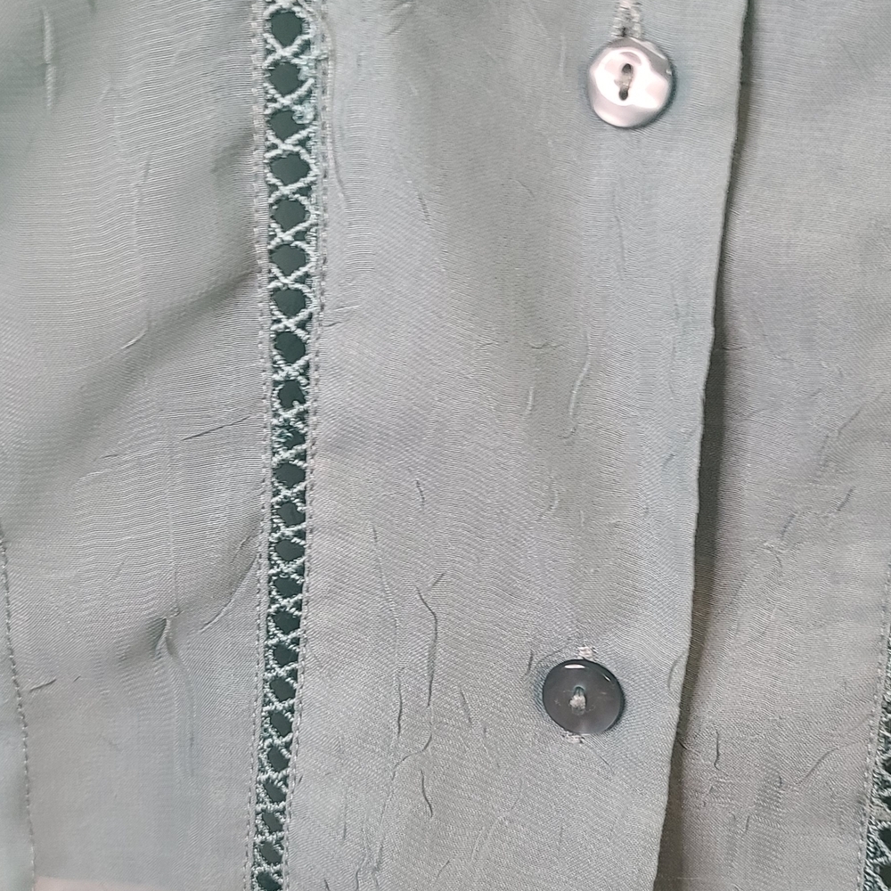 Dress Barn Light Blue Blouse - Picture 8 of 9